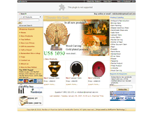 Tablet Screenshot of myanmarhandicrafts.com